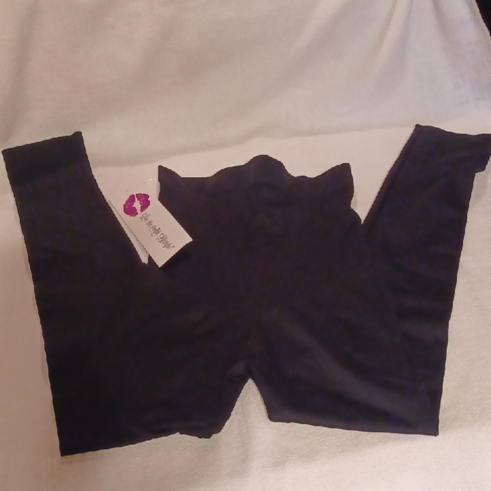 Rhonda Shear Classic Black Leggings
